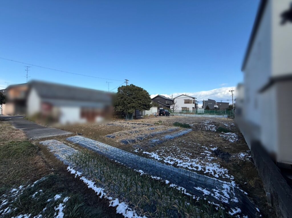 外割田字前堀田　売地