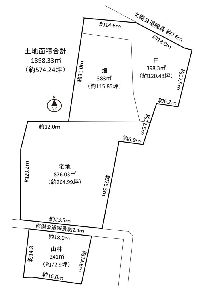 萩原町東宮重　事業用地