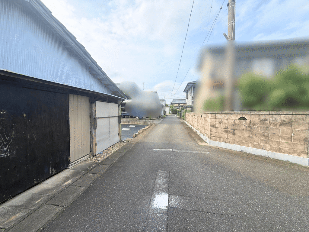 浅井町字河端　売地