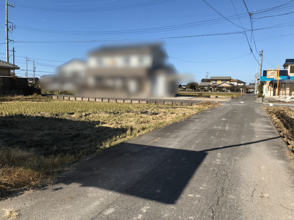 萩原町富田方字観音堂　売地