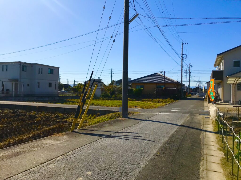 萩原町富田方字観音堂　売地