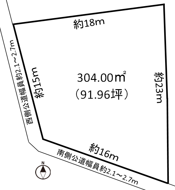 羽島市小熊町　売地②